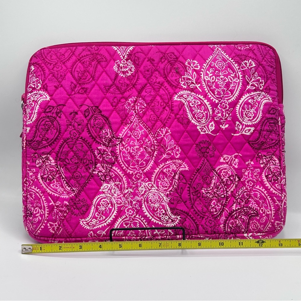 Vera Bradley Vibrant Pink Quilted Sleeve